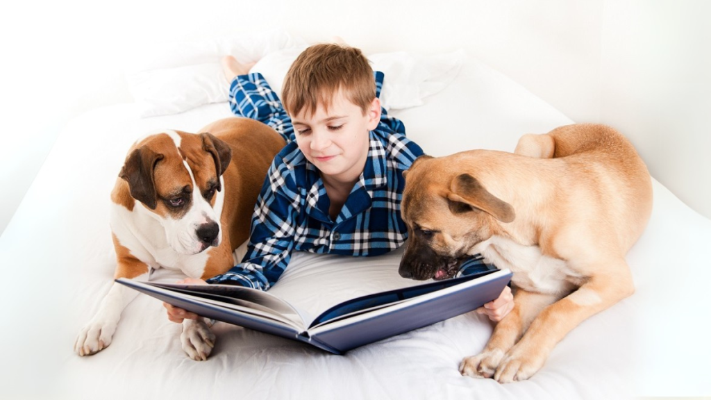Kids, Dogs, and Books How Reading Aloud To Pets Sharpens Young Minds