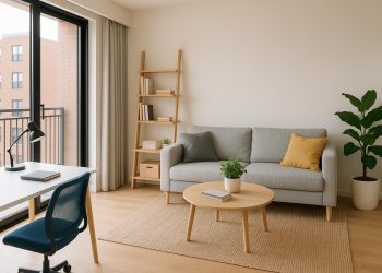 Modern student condominium exterior with balconies, ideal housing option for college students