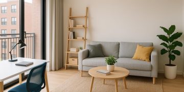 Modern student condominium exterior with balconies, ideal housing option for college students