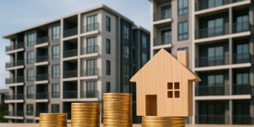 Modern condominium building exterior representing profitable real estate investment opportunities