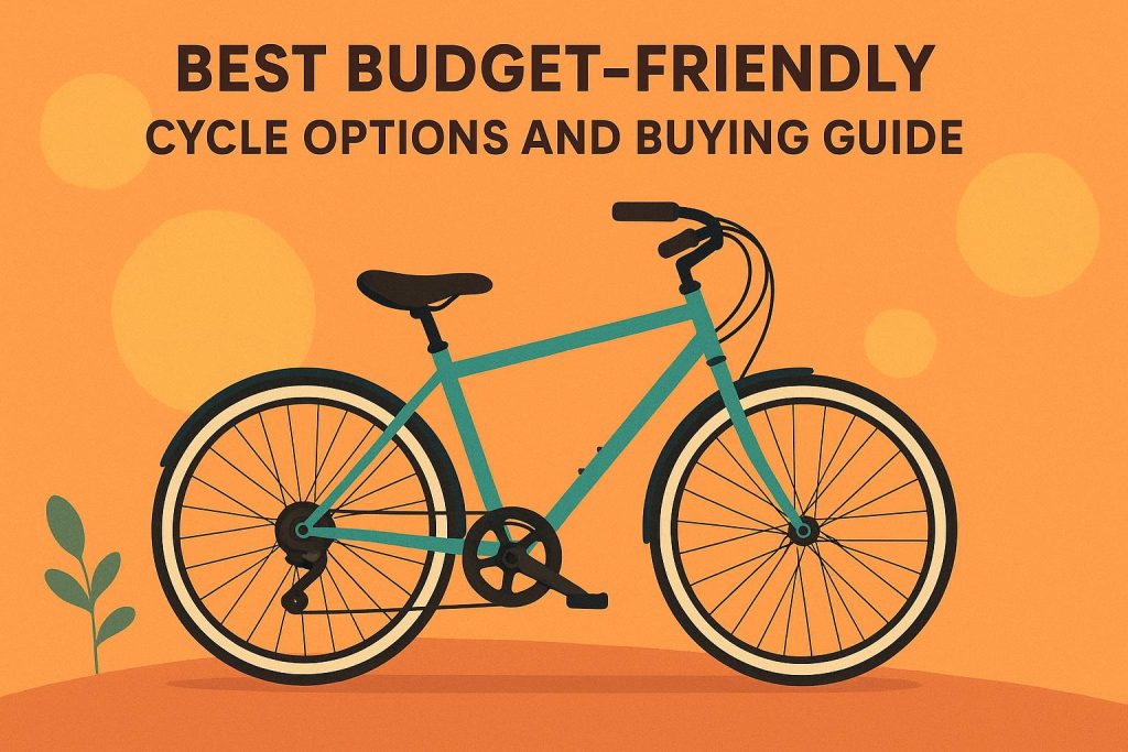 Affordable bicycles in a shop display, highlighting top budget-friendly cycle options