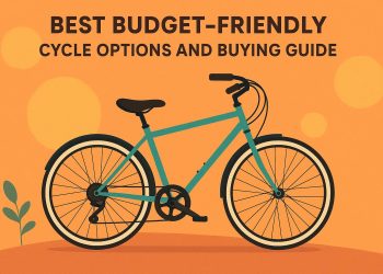 Affordable bicycles in a shop display, highlighting top budget-friendly cycle options
