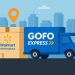 GOFO Express delivery van transporting packages for Walmart Marketplace last mile fulfillment