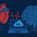 Machine learning algorithms analyzing cardiac data for advancements in cardiology