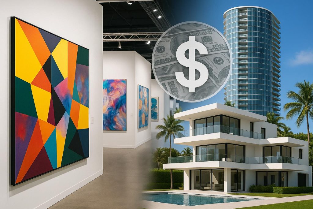 Art Basel Miami luxury real estate showcasing economic growth and upscale property trends
