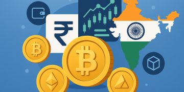 CoinYatra platform interface showcasing INR cryptocurrency trading and digital asset options