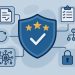 CMMC compliance process illustrated with security controls, assessment checklist, and readiness steps
